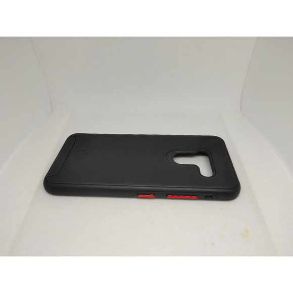 Nimbus9 Cirrus 2 Series Hardshell Case for LG G8 ThinQ - Black/Red - Picture 3 of 4